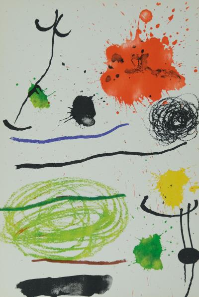 Joan MIRO: Obra Inedita Recent VII - Original lithograph 2
