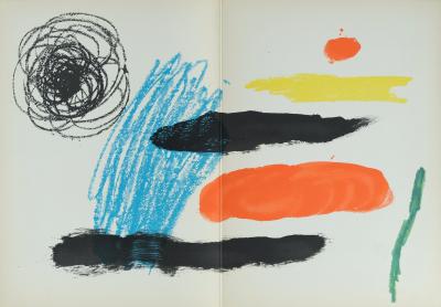 Joan MIRO: Obra Inedita Recent IX - Original lithograph 2