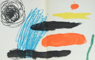 Joan MIRO: Obra Inedita Recent IX - Original lithograph 2