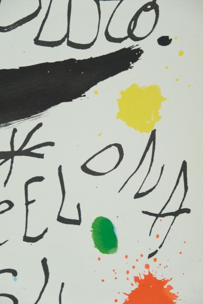 Joan MIRO: Obra Inedita Recent VIII - Original lithograph 2