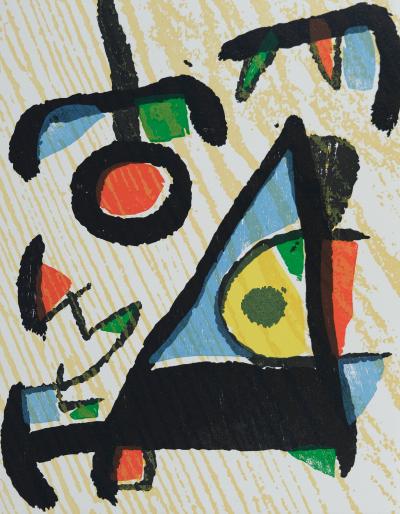 Joan MIRO : Equinoxe - Gravure originale en couleurs