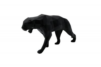 Richard ORLINSKI: Panther Spirit (Matte Black edition) - Original sculpture 2