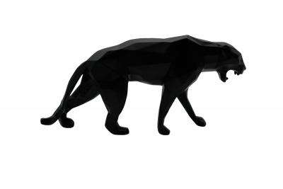 Richard ORLINSKI: Panther Spirit (Matte Black edition) - Original sculpture 2
