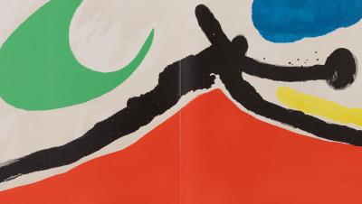 Joan MIRO : Tapis de Tarragona III - Lithographie en couleurs 2