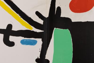 Joan MIRO : Tapis de Tarragona V - Lithographie en couleurs 2