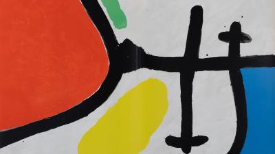 Joan MIRO : Tapis de Tarragona VII - Lithographie en couleurs 2