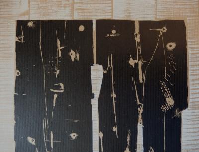Pietro CONSAGRA: Abstract Composition - Original Engraving 2