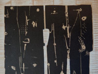 Pietro CONSAGRA: Abstract Composition - Original Engraving 2