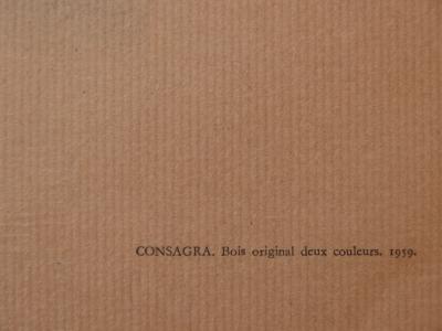 Pietro CONSAGRA: Abstract Composition - Original Engraving 2