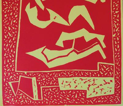 Alberto MAGNELLI: Three nudes - Original engraving 2