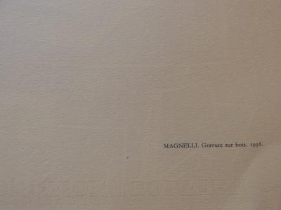 Alberto MAGNELLI: Three nudes - Original engraving 2