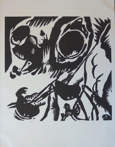 Wassily Kandinsky: Garden of Love - Signed engraving 2