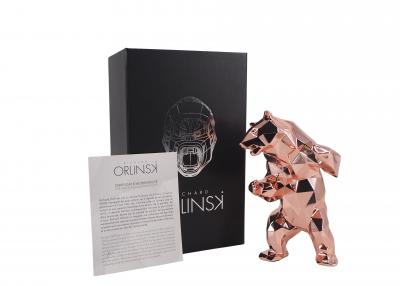Richard ORLINSKI: Standing Bear (Pink gold edition) - Original sculpture 2