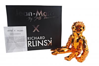 Richard ORLINSKI: Jean-Marc Spirit (Orange edition) - Original Sculpture 2