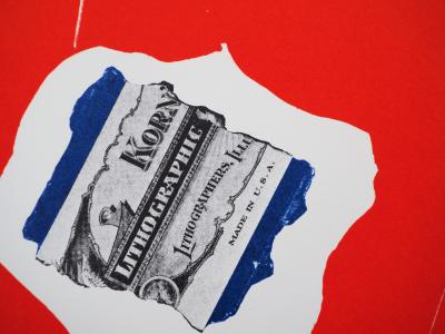 Robert MOTHERWELL: Red composition - Original lithograph 2