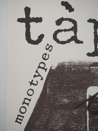 Antoni TAPIES : Monotypes - Lithographie originale 2