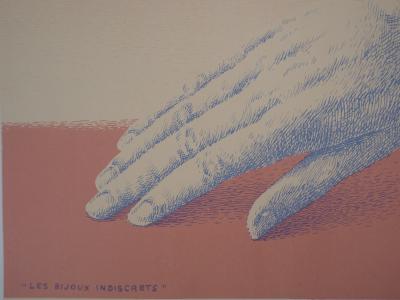 René Magritte: The Indiscreet Jewels - Original signed lithograph 2