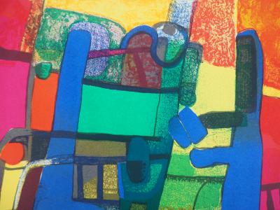 Maurice ESTEVE : Printemps - Lithographie originale 2