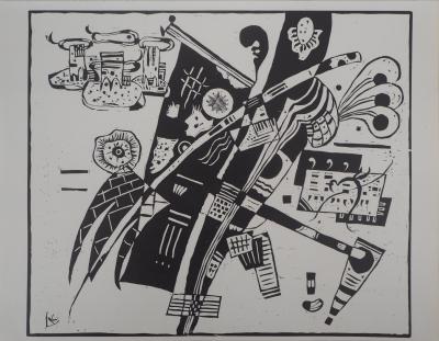 Wassily Kandinsky: Composition - Signed Engraving 2