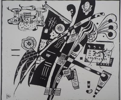 Wassily Kandinsky: Composition - Signed Engraving 2