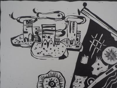 Wassily Kandinsky: Composition - Signed Engraving 2