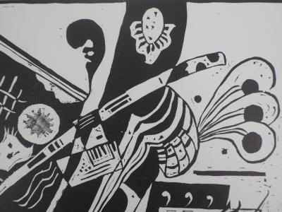Wassily Kandinsky: Composition - Signed Engraving 2