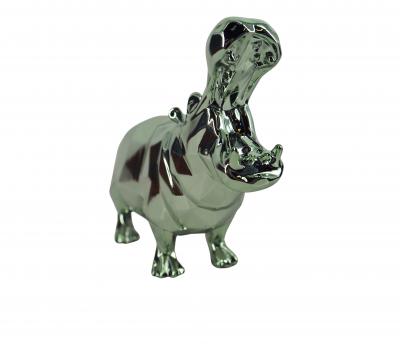 Richard ORLINSKI : Hippo (Green edition) - Sculpture originale 2