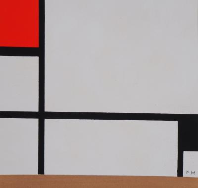 Piet MONDRIAN: Composition - Color stencil 2