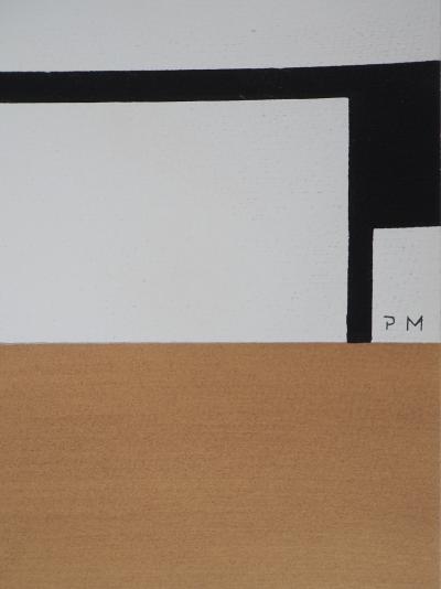 Piet MONDRIAN: Composition - Color stencil 2
