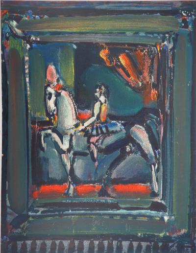 Georges Rouault: The Horsewoman - Original Lithograph 2