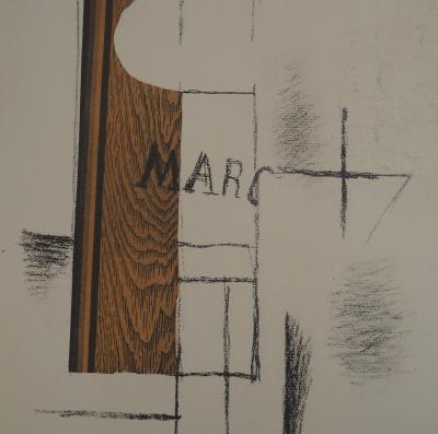 Georges Braque (1882-1963) - Marc's Bottle - Color Stencil 2