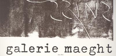 Antoni TAPIES : Monotypes - Lithographie originale 2