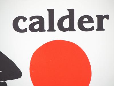 Alexander Calder: Maeght Exhibition, 1976 - Original lithograph 2
