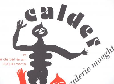 Alexander CALDER: Crags and Critters - Original poster 2