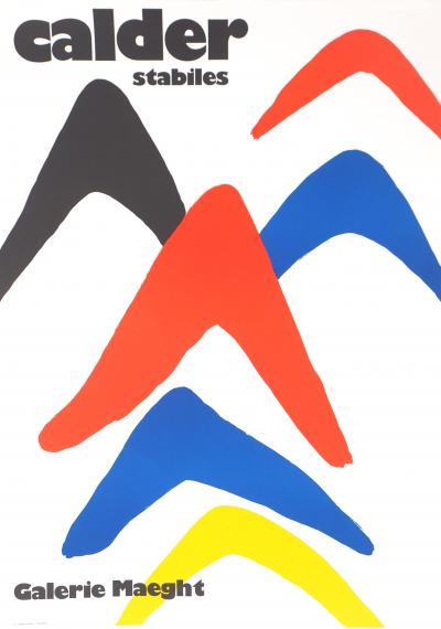 Alexander CALDER: Stabiles - Original lithograph 2