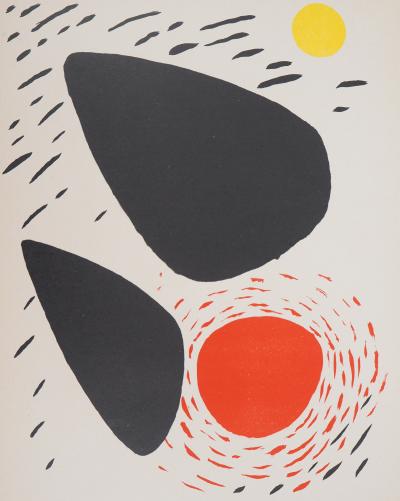 Alexander Calder: Poetry of Space - Original Lithograph 2