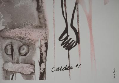 Alexander Calder: For Vietnam - Original signed lithograph 2