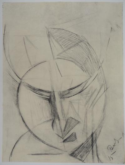 Antoine PEVSNER : Visage - Lithographie signée 2