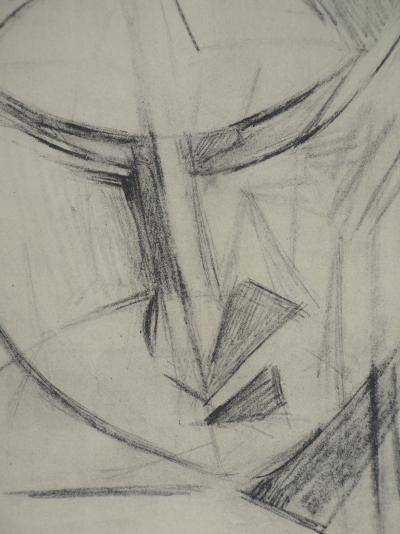 Antoine PEVSNER : Visage - Lithographie signée 2