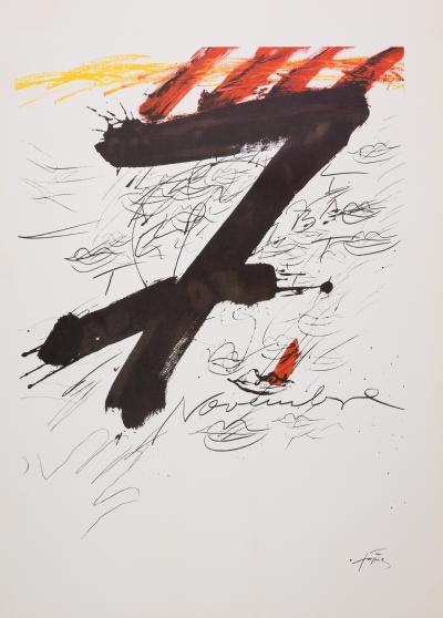 Antoni TAPIES: Catalunya - Original signed lithograph 2