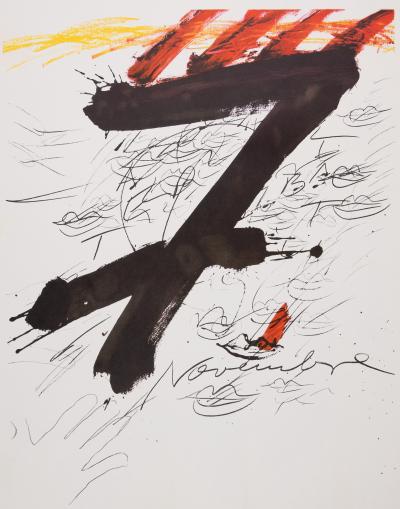 Antoni TAPIES: Catalunya - Original signed lithograph 2