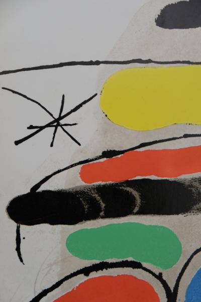 Joan MIRO : Tapis de Tarragona XV - Lithographie en couleurs 2