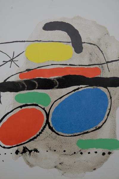 Joan MIRO : Tapis de Tarragona XV - Lithographie en couleurs 2