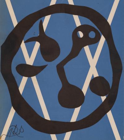 Jean Arp: The Abstract Clock - Original signed lithograph 2