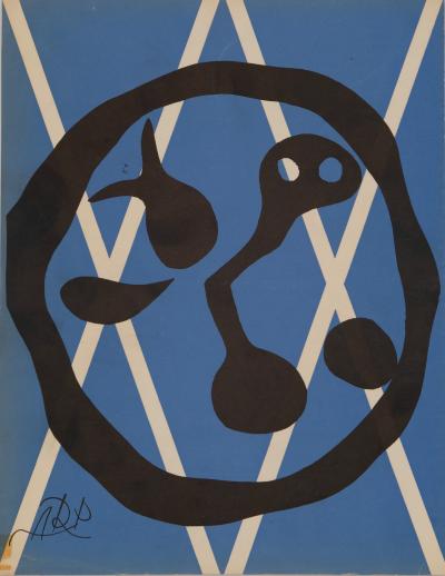 Jean Arp: The Abstract Clock - Original signed lithograph 2