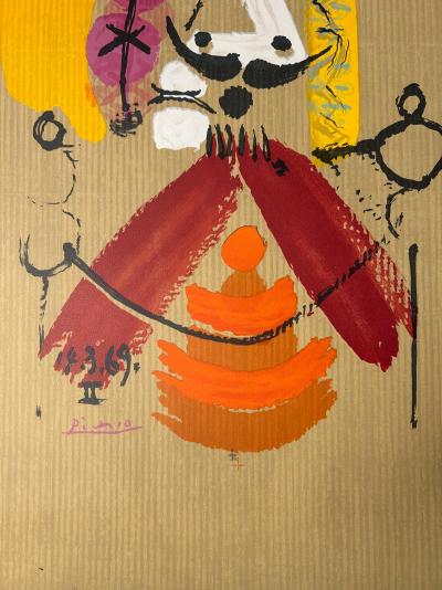 Pablo PICASSO  - Portraits Imaginaires, 1969 - Lithographie 2