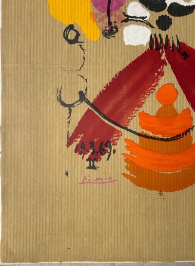 Pablo PICASSO  - Portraits Imaginaires, 1969 - Lithographie 2