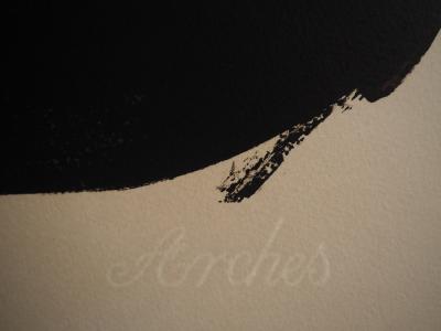 Pierre SOULAGES - Jeux Olympiques de Munich, 1972 - Lithographie signée au crayon 2