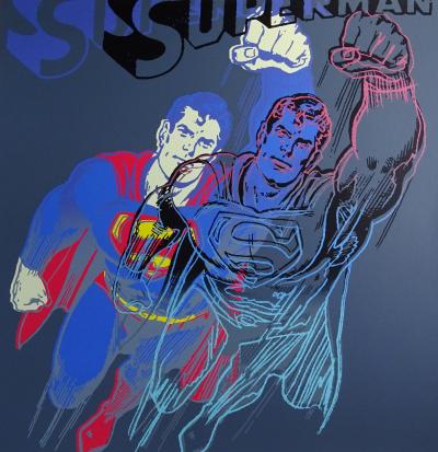 Andy Warhol, Superman - Sérigrahie - 1981 2