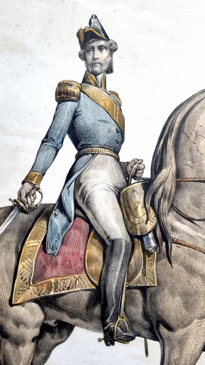 Victor Adam, Le Duc‑d’Orléans, dessin couleurs, vers 1844 2